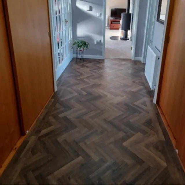 Completed Flooring Work